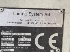 Accoppiatrice LAMINA FA FORMATO 120x160