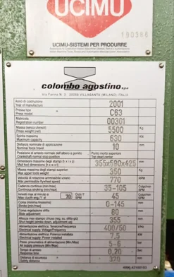 A Colombo 63 Ton