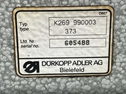 ADLER K269 - 373 triplice trasporto