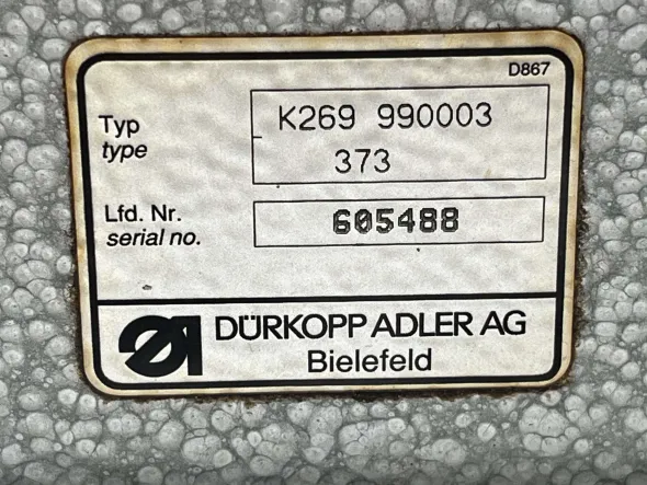 ADLER K269 - 373 triplice trasporto