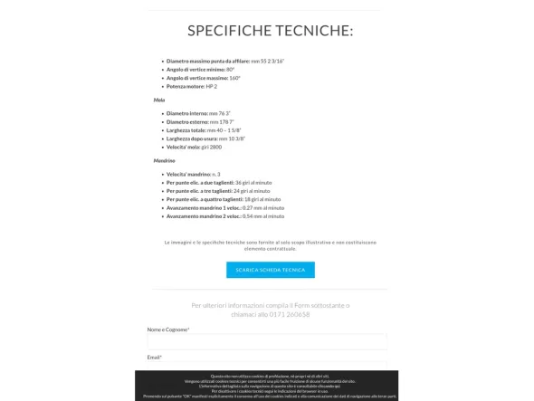 Affilatrice breda Asp 50