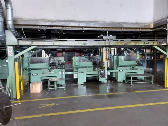 4#7004 Affilatrice semiautomatica Vollmer Dornhan 4013/2