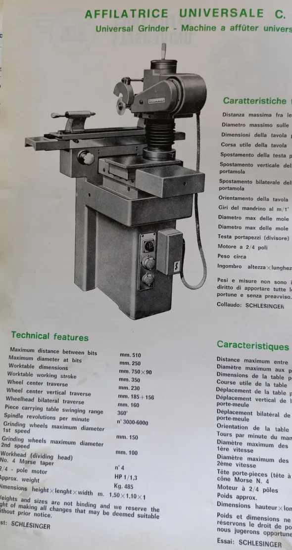 Affilatrice universale NESI