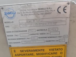 Agitatore soppalcato con termoregolatore -marca Zanelli
