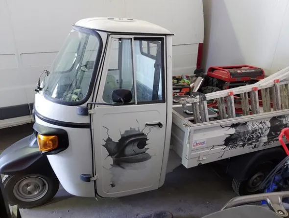 3#7913 Ape Piaggio Classic
