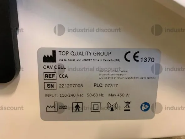 1#10105 Apparecchio per cavitazione Cav Cell