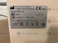6#10105 Apparecchio radiofrequenza e elettroporazione Velvet SkinPlus
