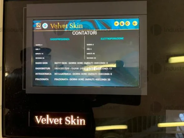 6#10105 Apparecchio radiofrequenza e elettroporazione Velvet SkinPlus