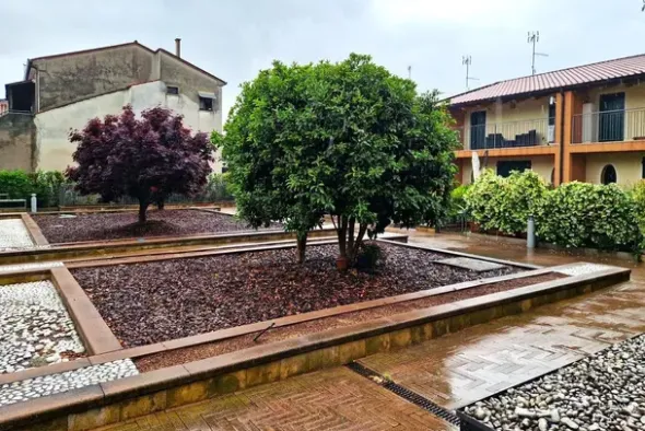 #23780 Area urbana adibita a giardino condominiale