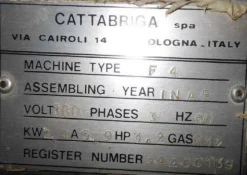 1#8065 Arredi e attrezzature per laboratorio di pasticceria