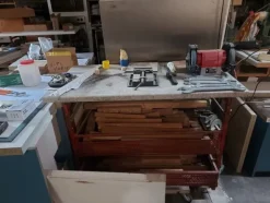 1#7776 Arredo per laboratorio falegnameria