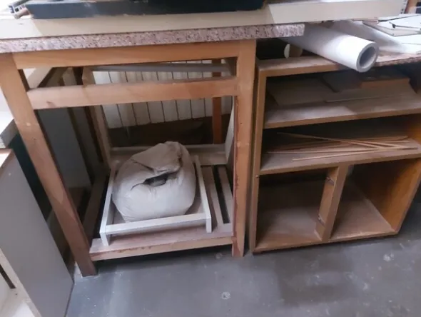 1#7776 Arredo per laboratorio falegnameria