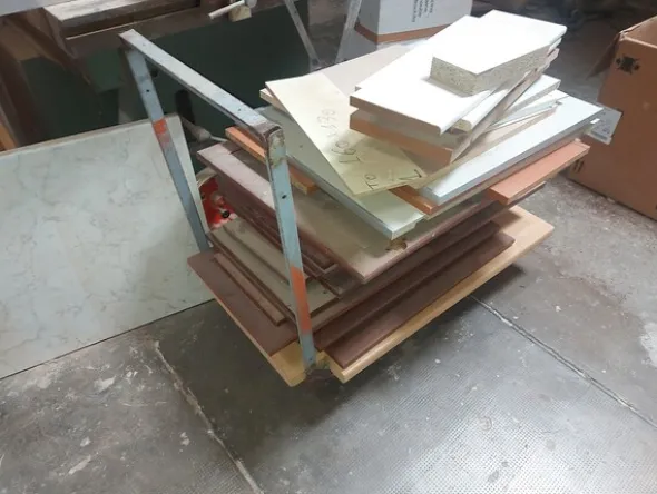 1#7776 Arredo per laboratorio falegnameria