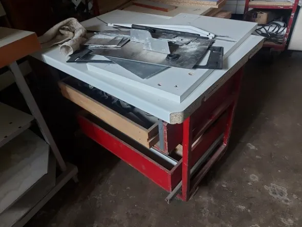 1#7776 Arredo per laboratorio falegnameria