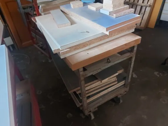 1#7776 Arredo per laboratorio falegnameria