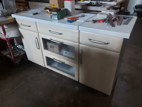 1#7776 Arredo per laboratorio falegnameria