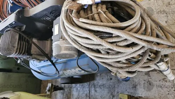 9#9341 Aspiratore per fumi Sipem e Compressore ABAC