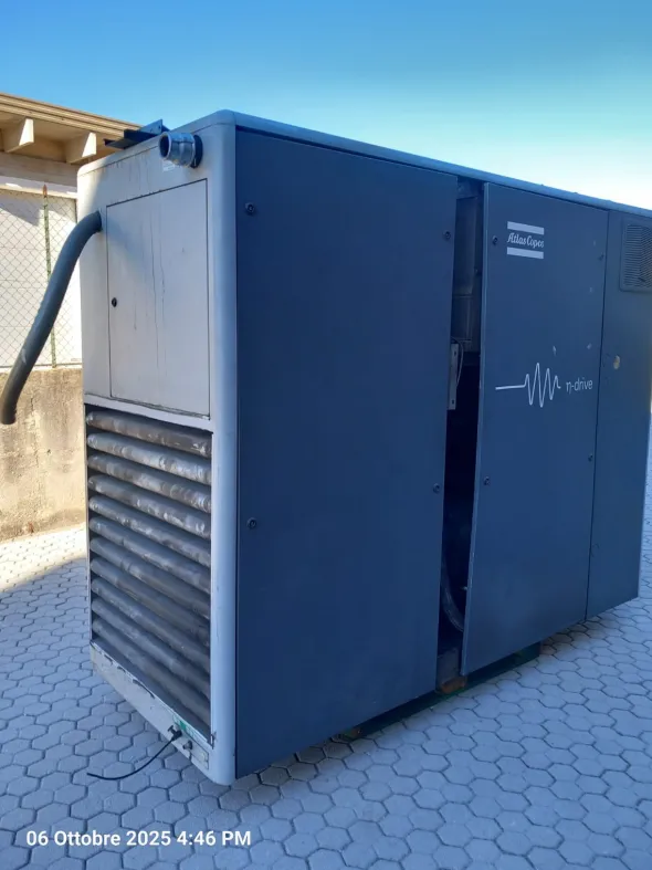 ATLAS CO. GA75VSD–75 kW/100 HP–Fino a 13 bar–12.720 l/m