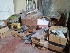 1#9086 Attrezzatura edile e materiale elettrico