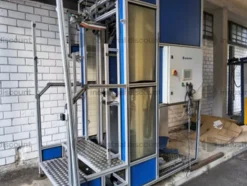 1#9958 Attrezzatura industriale per stireria