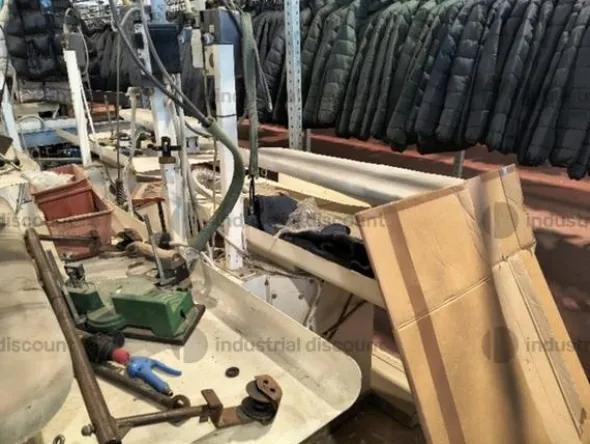 1#9958 Attrezzatura industriale per stireria