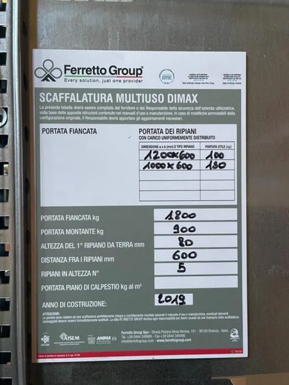1#8050 Attrezzatura per manutenzione servizi di rete e fibra