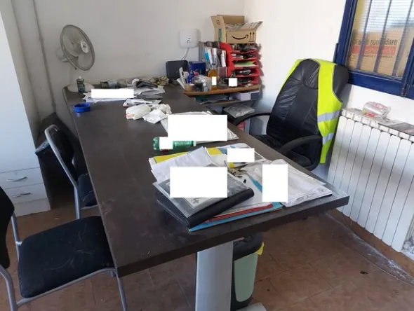 36#7918 Attrezzatura per officina meccanica e arredi uffici
