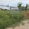 8#9467 Attrezzature edili tra cui recinzione metallicai box ufficio taglierina ad acqua