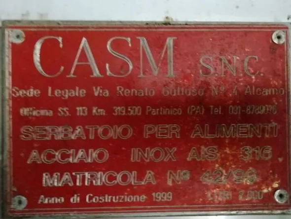 1#3966 Attrezzature e macchinari di cantina vitivinicola