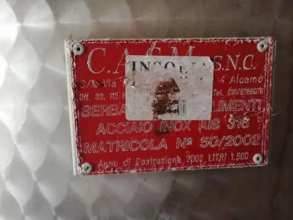 1#3966 Attrezzature e macchinari di cantina vitivinicola