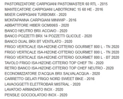 Attrezzature per gelateria di design completa