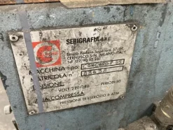 49#7125 Attrezzature per serigrafia