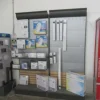 1#8714 Attrezzature varie di magazzino e rimanenze di materiale elettrico