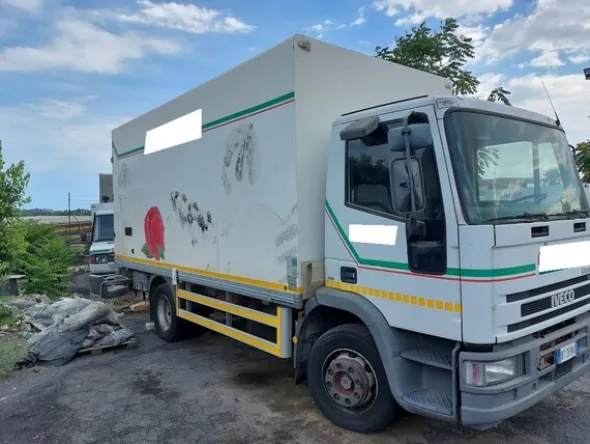 8#7221 Autocarro Iveco 120E18N Eurocargo Tector