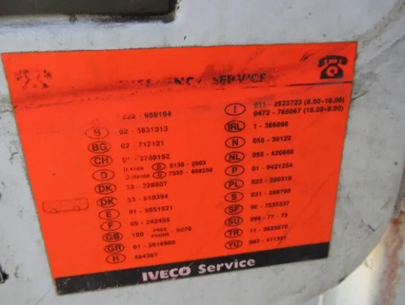19#3441 Autocarro Iveco Turbostar