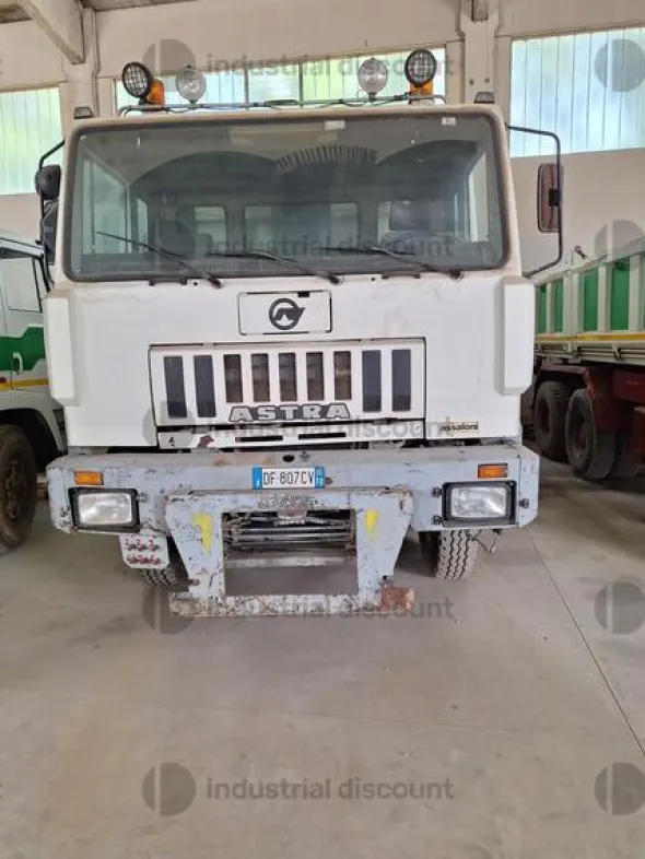 2#9333 Autocarro mezzo d'opera ASTRA BM64-42