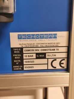 Autoclave Fedegari FOB3/TS + impianto osmosi OSMOTEAM