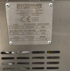 Autoclave Fedegari FOB3/TS + impianto osmosi OSMOTEAM