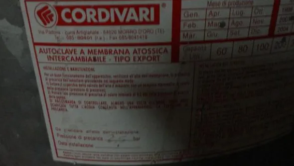 137#2759 Autoclavi