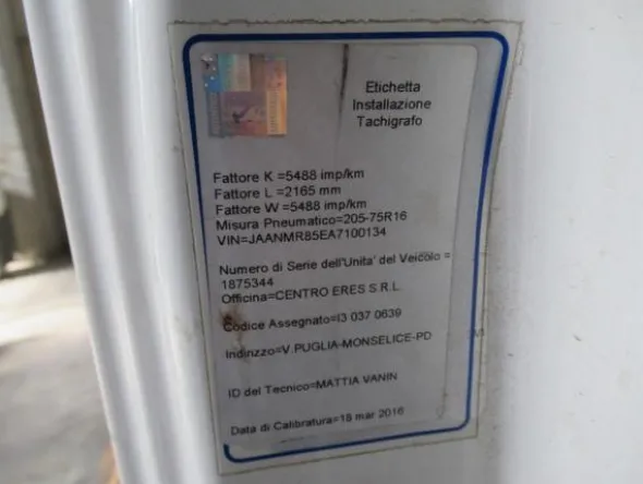 71#3561 Autocompattatore Isuzu M 50 Evolution