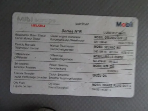 53#3561 Autocompattatore Isuzu M 50 Evolution