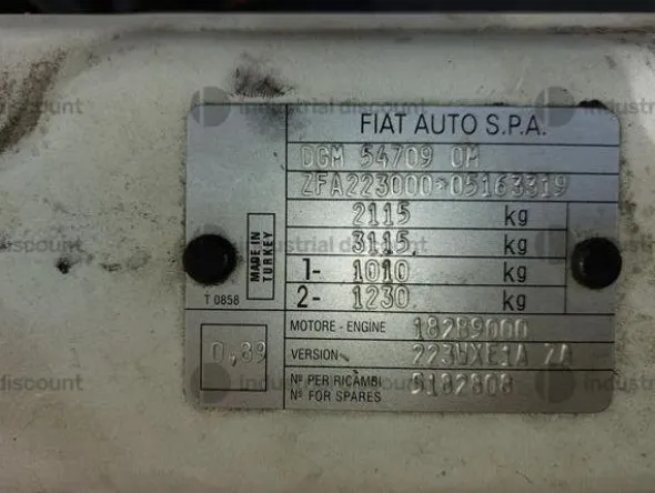 11#8924 Autofurgonato Fiat Doblò