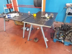 3#7999 Autogru per soccorso stradale Fiat e attrezzature per officina
