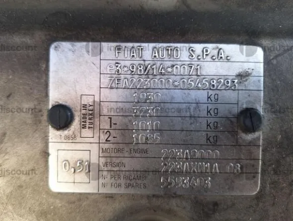 3#9649 Autovettura Fiat Doblò