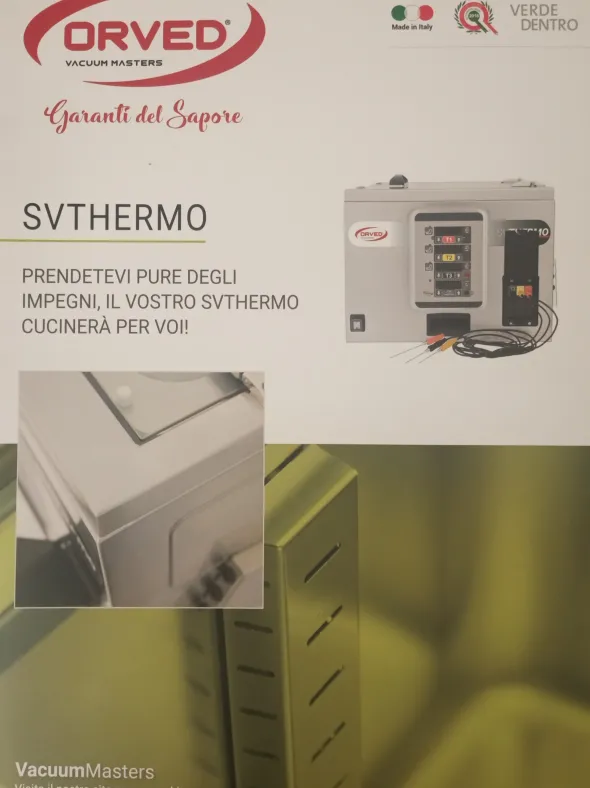 Bagno termostatico inox Orved PARI AL NUOVO