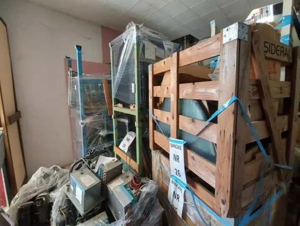 1#7367 Banchi refrigerati e materie prime