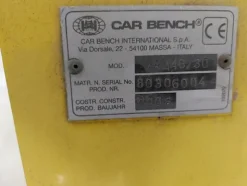 26#7842 Banco di riscontro e riallineamento telai Car BenchA199/1