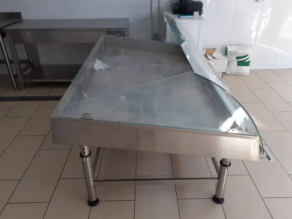 BANCO FRIGO REFRIGERATO PER PESCHERIA