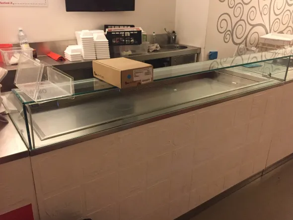 Banco gelateria e pasticceria