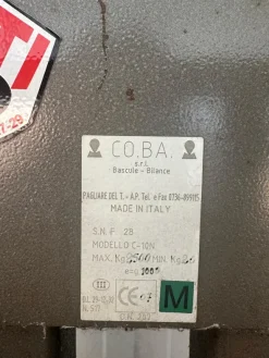 BASCULA METALLICA PORTATA KG 2500 MONTI